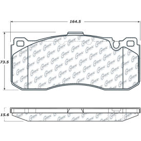 Posi Quiet Semi-Metallic Brake Pads with Hardware , Posi Quiet 104.13710 Posi Quiet Semi-Metallic Brake Pads with Hardware , Posi Quiet 104.13710