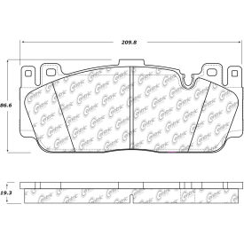 Posi Quiet Semi-Metallic Brake Pads with Hardware , Posi Quiet 104.16481 Posi Quiet Semi-Metallic Brake Pads with Hardware , Posi Quiet 104.16481