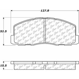 Posi Quiet Ceramic Brake Pads with Shims , Posi Quiet 105.03280 Posi Quiet Ceramic Brake Pads with Shims , Posi Quiet 105.03280
