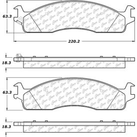 Posi Quiet Extended Wear Brake Pads with Shims and Hardware , Posi Quiet 106.09650 Posi Quiet Extended Wear Brake Pads with Shims and Hardware , Posi Quiet 106.09650