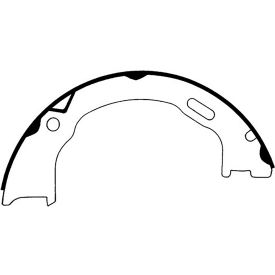 Centric Premium Parking Brake Shoes, Centric Parts 111.07450 Centric Premium Parking Brake Shoes, Centric Parts 111.07450