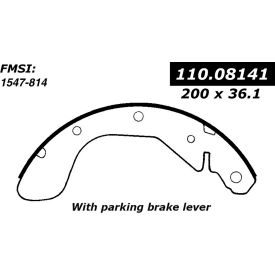Centric Premium Brake Shoes, Centric Parts 111.08141 Centric Premium Brake Shoes, Centric Parts 111.08141