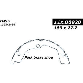 Centric Premium Parking Brake Shoes, Centric Parts 111.08920