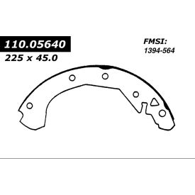 Centric Heavy Duty Brake Shoes, Centric Parts 112.05640