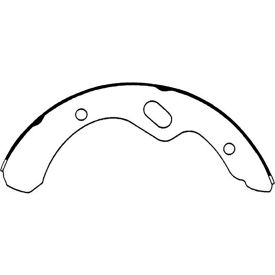 Centric Heavy Duty Brake Shoes, Centric Parts 112.06030