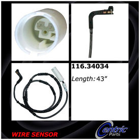 Centric Brake Pad Sensor Wires, Centric Parts 116.34034 Centric Brake Pad Sensor Wires, Centric Parts 116.34034