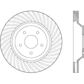 StopTech Premium Cryostop Rotor; Front Right, StopTech 120.62047CRY StopTech Premium Cryostop Rotor; Front Right, StopTech 120.62047CRY