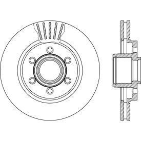 C-Tek Standard Brake Rotor, C-Tek 121.65128
