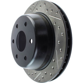StopTech Sport Drilled/Slotted Brake Rotor; Rear Right, StopTech 127.66045R StopTech Sport Drilled/Slotted Brake Rotor; Rear Right, StopTech 127.66045R