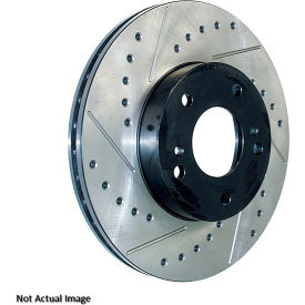 StopTech Sport Cryo Drilled/Slotted Brake Rotor; Front Right, StopTech 127.66053CR StopTech Sport Cryo Drilled/Slotted Brake Rotor; Front Right, StopTech 127.66053CR