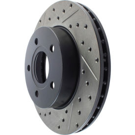 StopTech Sport Drilled/Slotted Brake Rotor; Front Right, StopTech 127.67042R