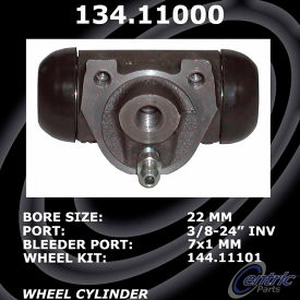Centric Premium Wheel Cylinder, Centric Parts 134.11000 Centric Premium Wheel Cylinder, Centric Parts 134.11000