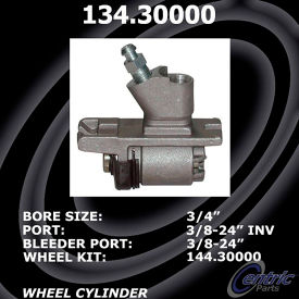 Centric Premium Wheel Cylinder, Centric Parts 134.30000 Centric Premium Wheel Cylinder, Centric Parts 134.30000