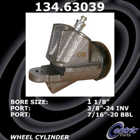 Centric Premium Wheel Cylinder, Centric Parts 134.63039
