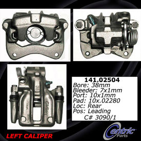 Centric Semi-Loaded Brake Caliper, Centric Parts 141.02504