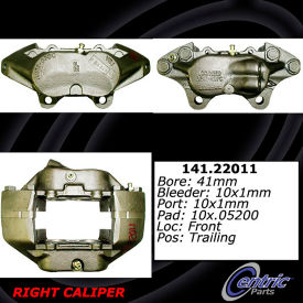 Centric Semi-Loaded Brake Caliper, Centric Parts 141.22011