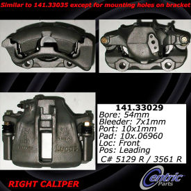 Centric Semi-Loaded Brake Caliper, Centric Parts 141.33029