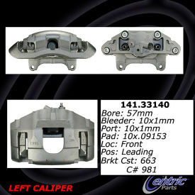 Centric Semi-Loaded Brake Caliper, Centric Parts 141.33140