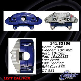 Centric Semi-Loaded Brake Caliper, Centric Parts 141.33156