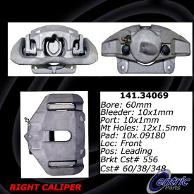 Centric Semi-Loaded Brake Caliper, Centric Parts 141.34069