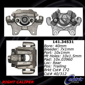 Centric Semi-Loaded Brake Caliper, Centric Parts 141.34531