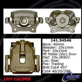 Centric Semi-Loaded Brake Caliper, Centric Parts 141.34546