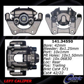 Centric Semi-Loaded Brake Caliper, Centric Parts 141.34550