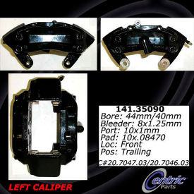 Centric Semi-Loaded Brake Caliper, Centric Parts 141.35089
