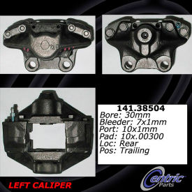 Centric Semi-Loaded Brake Caliper, Centric Parts 141.38504
