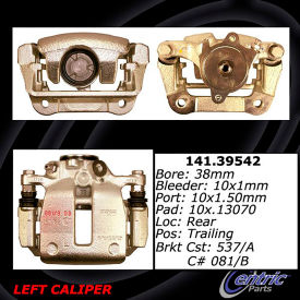 Centric Semi-Loaded Brake Caliper EPB, Centric Parts 141.39542 Centric Semi-Loaded Brake Caliper EPB, Centric Parts 141.39542