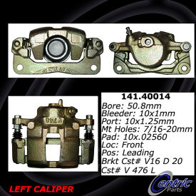 Centric Semi-Loaded Brake Caliper, Centric Parts 141.40014
