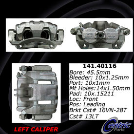 Centric Semi-Loaded Brake Caliper, Centric Parts 141.40116 Centric Semi-Loaded Brake Caliper, Centric Parts 141.40116
