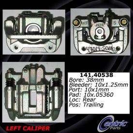 Centric Semi-Loaded Brake Caliper, Centric Parts 141.40538