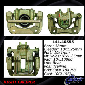 Centric Semi-Loaded Brake Caliper, Centric Parts 141.40555