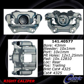 Centric Semi-Loaded Brake Caliper, Centric Parts 141.40577