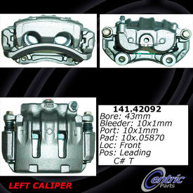 Centric Semi-Loaded Brake Caliper, Centric Parts 141.42092