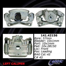 Centric Semi-Loaded Brake Caliper, Centric Parts 141.42156