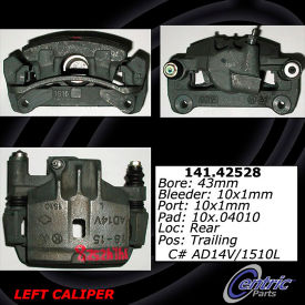 Centric Semi-Loaded Brake Caliper, Centric Parts 141.42528