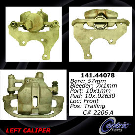 Centric Semi-Loaded Brake Caliper, Centric Parts 141.44078