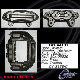 Centric Semi-Loaded Brake Caliper, Centric Parts 141.44137