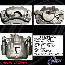 Centric Semi-Loaded Brake Caliper, Centric Parts 141.44171 Centric Semi-Loaded Brake Caliper, Centric Parts 141.44171