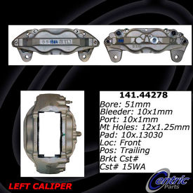 Centric Semi-Loaded Brake Caliper, Centric Parts 141.44278