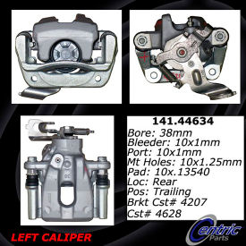 Centric Semi-Loaded Brake Caliper, Centric Parts 141.44634 Centric Semi-Loaded Brake Caliper, Centric Parts 141.44634
