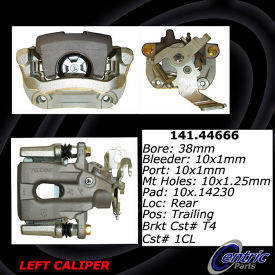Centric Semi-Loaded Brake Caliper, Centric Parts 141.44666