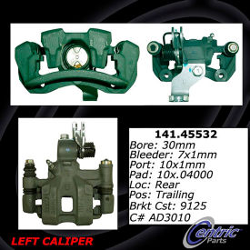Centric Semi-Loaded Brake Caliper, Centric Parts 141.45532