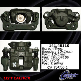 Centric Semi-Loaded Brake Caliper, Centric Parts 141.48110 Centric Semi-Loaded Brake Caliper, Centric Parts 141.48110