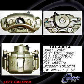 Centric Semi-Loaded Brake Caliper, Centric Parts 141.49014