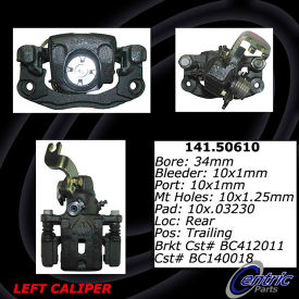 Centric Semi-Loaded Brake Caliper, Centric Parts 141.50610
