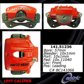 Centric Semi-Loaded Brake Caliper, Centric Parts 141.51236