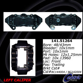 Centric Semi-Loaded Brake Caliper, Centric Parts 141.51264